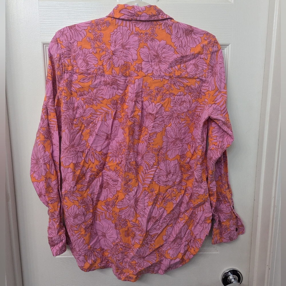 Universal Thread Linen Blend Blouse - Picture 5 of 10